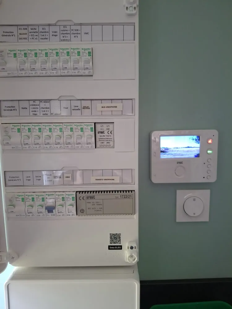Installation visiophone Tourville-les-ifs